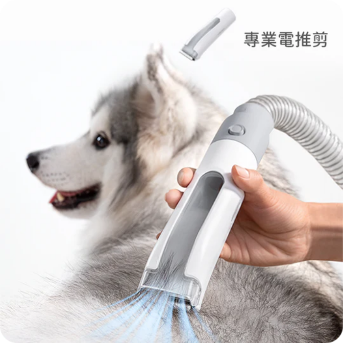 【Homrunpet】 寵物理毛器 剃梳吸六合一多功能美容清潔