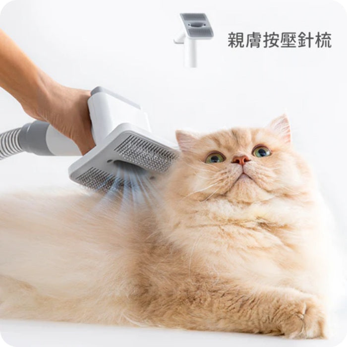 【Homrunpet】 寵物理毛器 剃梳吸六合一多功能美容清潔