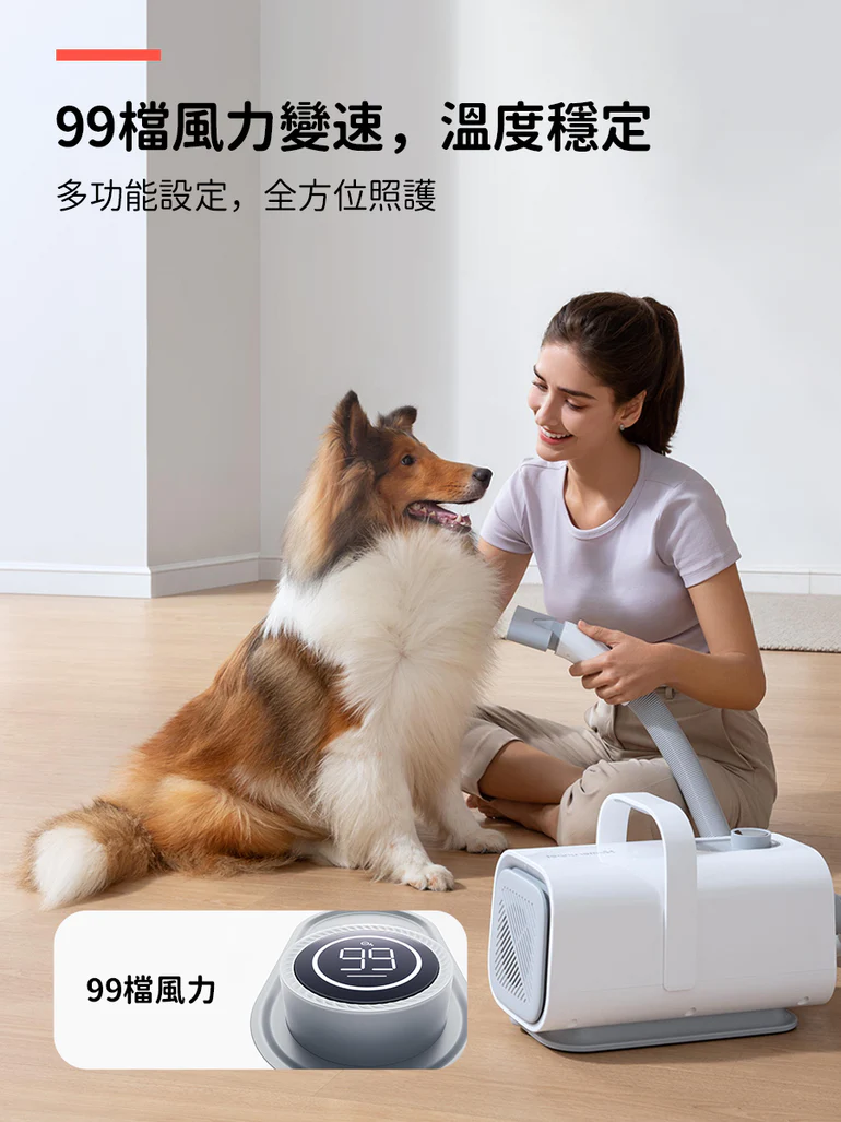 【Homerunpet】霍曼寵物吹水機 高速吹乾