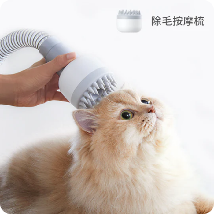 【Homrunpet】 寵物理毛器 剃梳吸六合一多功能美容清潔