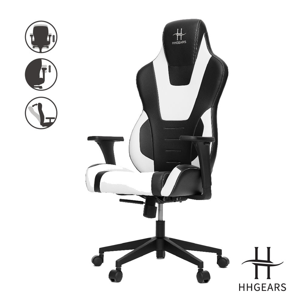 【HHGears】XL300 電競椅 黑白
