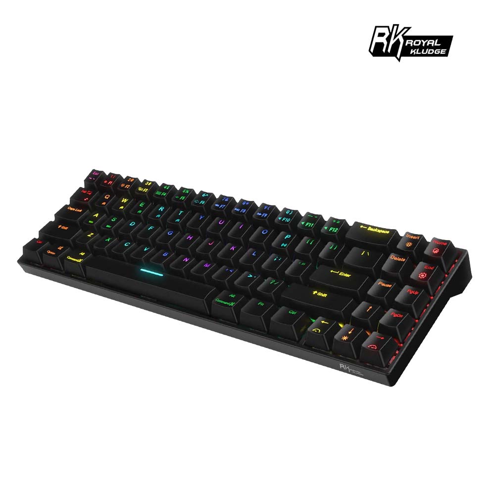 【RK】71 70% 藍牙三模無線機械鍵盤 茶軸 RGB 黑色 / 白色