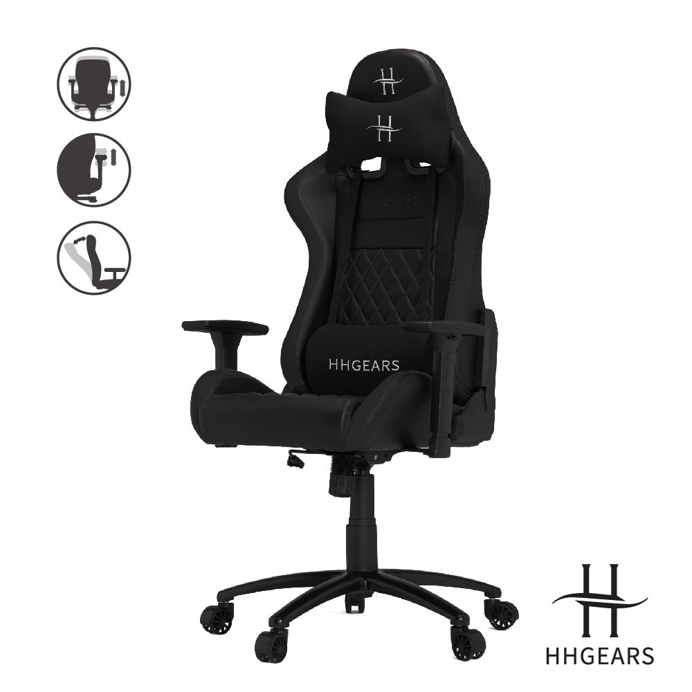 【HHGears】XL500 電競椅黑