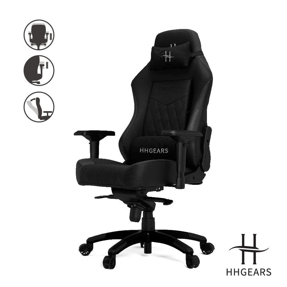 【HHGears】XL800 電競椅黑