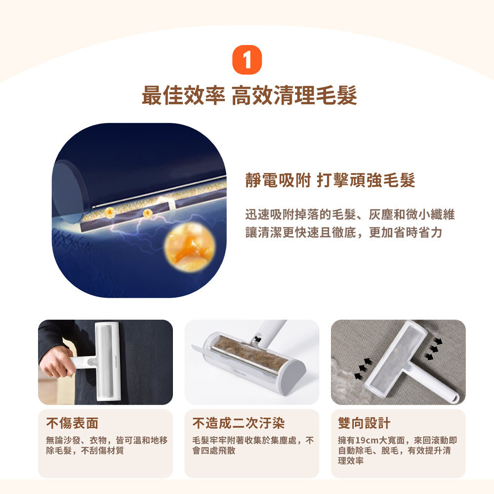 【Homerunpet霍曼】 寵物除毛刷