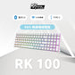 【RK】RK100 96% 藍牙三模無線機械鍵盤 茶軸 RGB 黑色 / 白色
