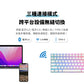 【RK】RK100 96% 藍牙三模無線機械鍵盤 茶軸 RGB 黑色 / 白色