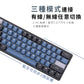 【RK】61 PLUS 60% 藍牙三模無線機械鍵盤 K黃軸 RGB 靛藍｜中文