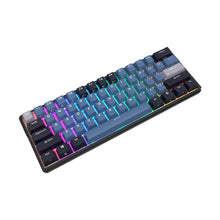 將圖片載入圖庫檢視器 【RK】61 PLUS 60% 藍牙三模無線機械鍵盤 K黃軸 RGB 靛藍｜中文
