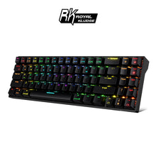 將圖片載入圖庫檢視器 【RK】71 70% 藍牙三模無線機械鍵盤 茶軸 RGB 黑色 / 白色
