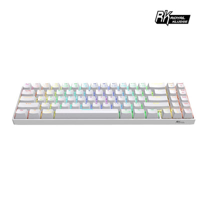 【RK】71 70% 藍牙三模無線機械鍵盤 茶軸 RGB 黑色 / 白色