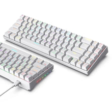將圖片載入圖庫檢視器 【RK】71 70% 藍牙三模無線機械鍵盤 茶軸 RGB 黑色 / 白色
