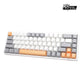 【RK】RK68 PRO 65% 藍牙三模無線機械鍵盤 紅軸 冰藍光 灰橙
